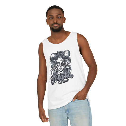 'Tempted Skull & Rose' - Unisex Tank Top