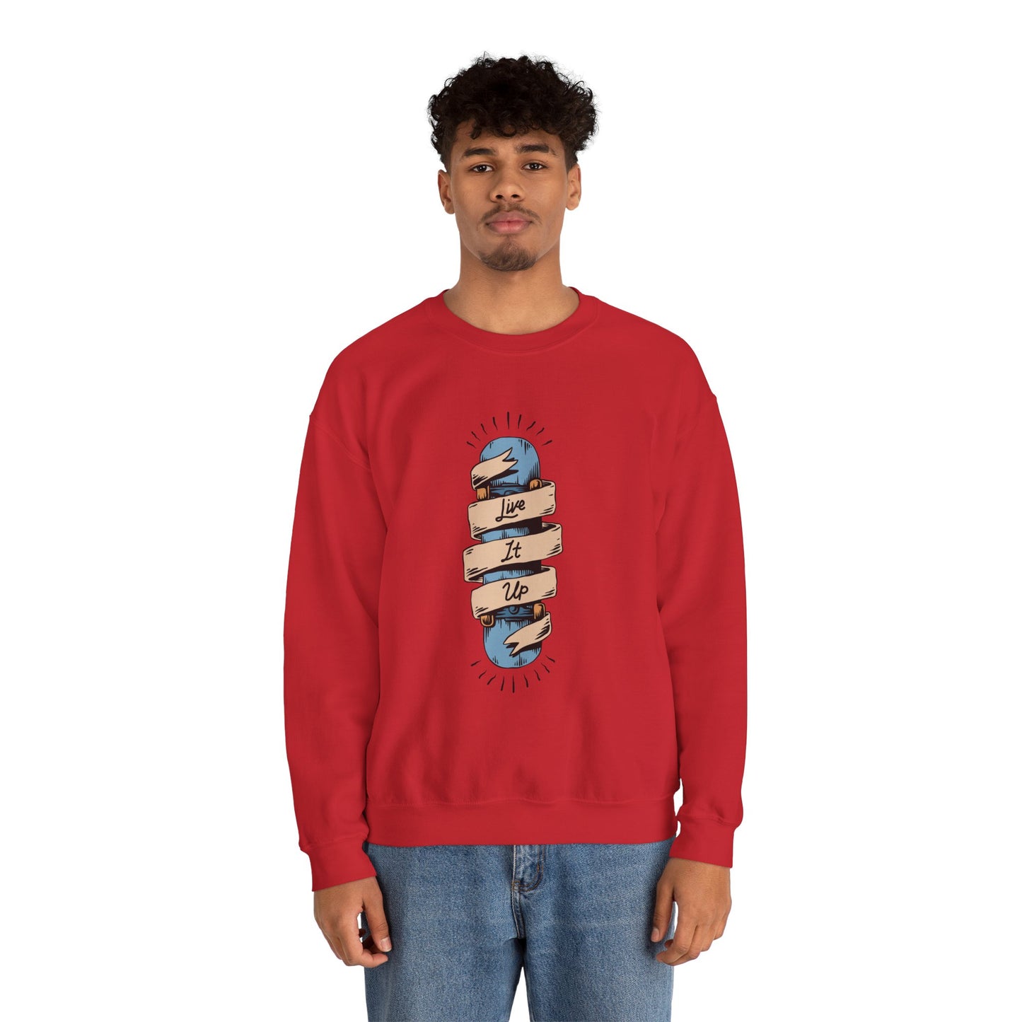 'Live It Up' - Unisex Sweatshirt