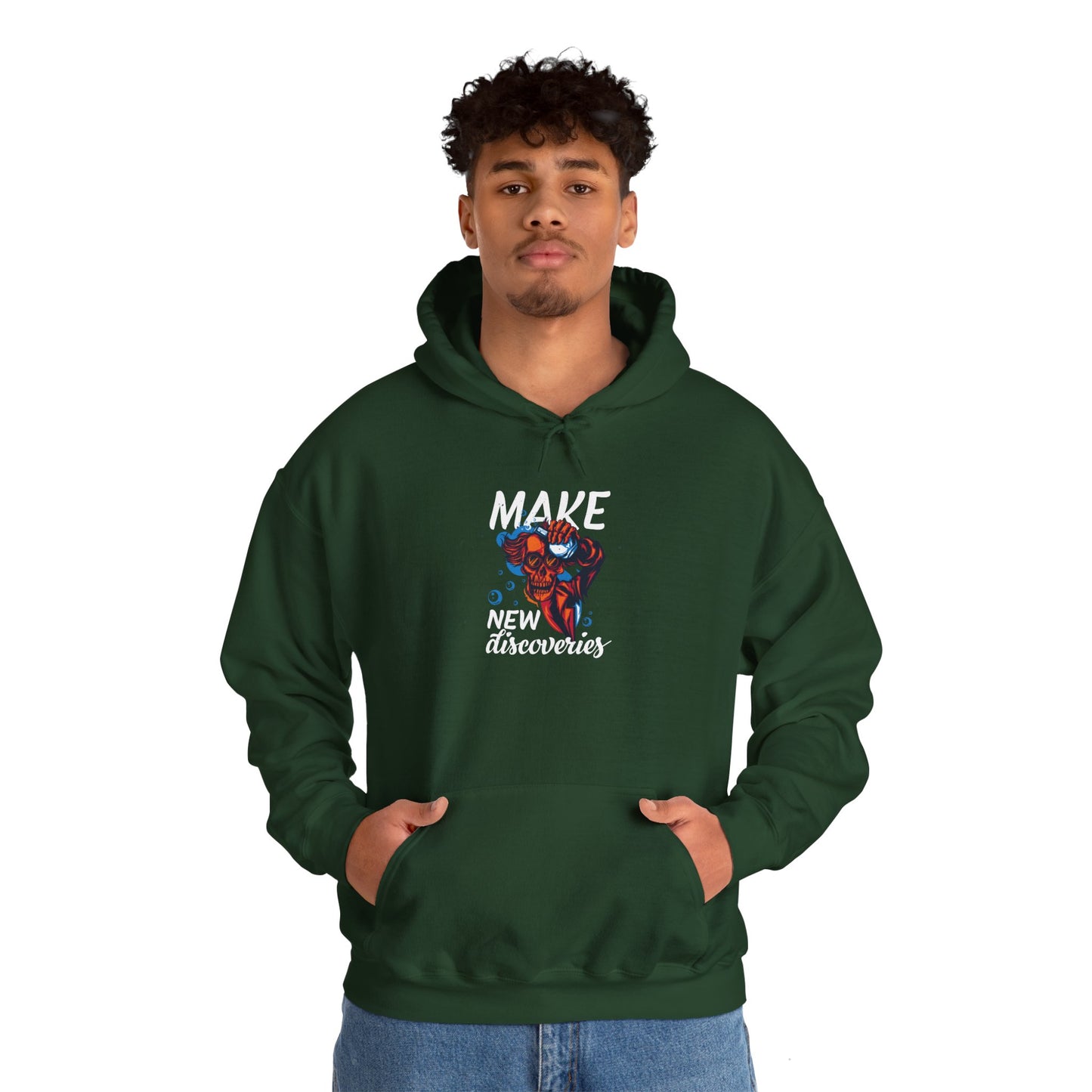 'Make New Discoveries' - Unisex Hoodies