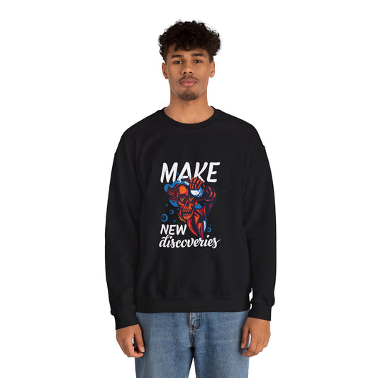 'Make New Discoveries' - Unisex Sweatshirt