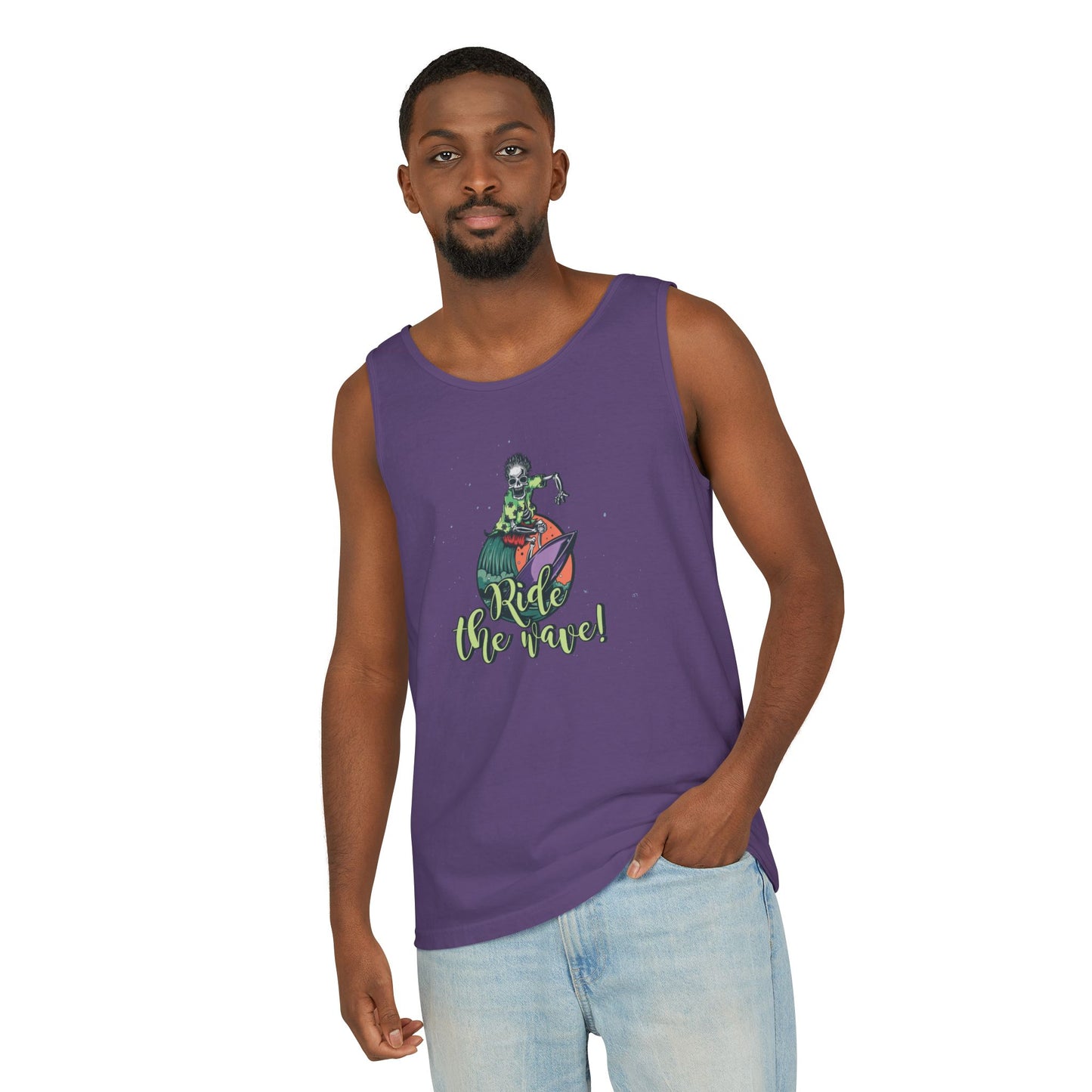 'Ride the Wave!' - Unisex Tank Top