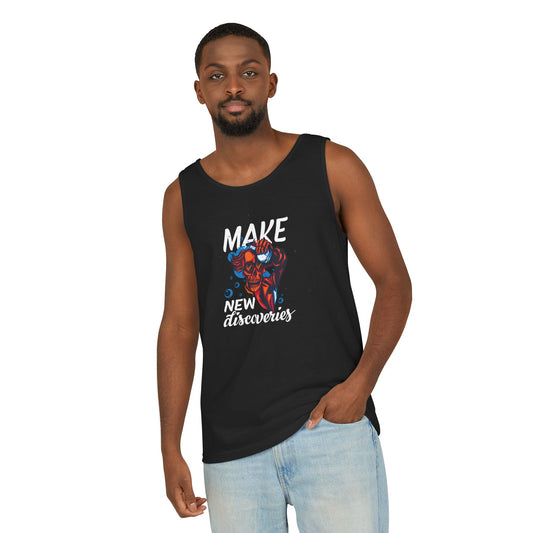 'Make New Discoveries' - Unisex Tank Top