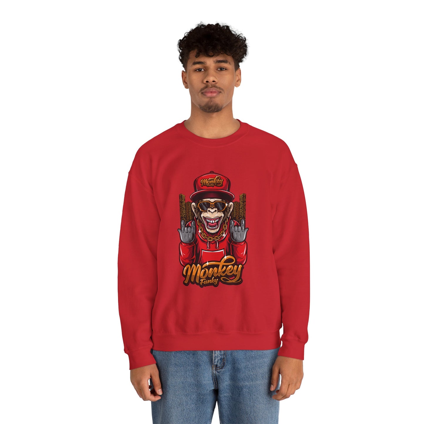'Monkey Funky' - Unisex Sweatshirt