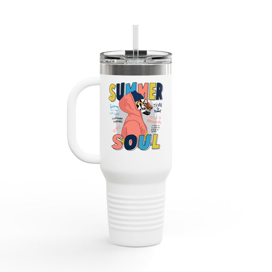 'Summer Soul' 40oz Insulated Travel Tumbler