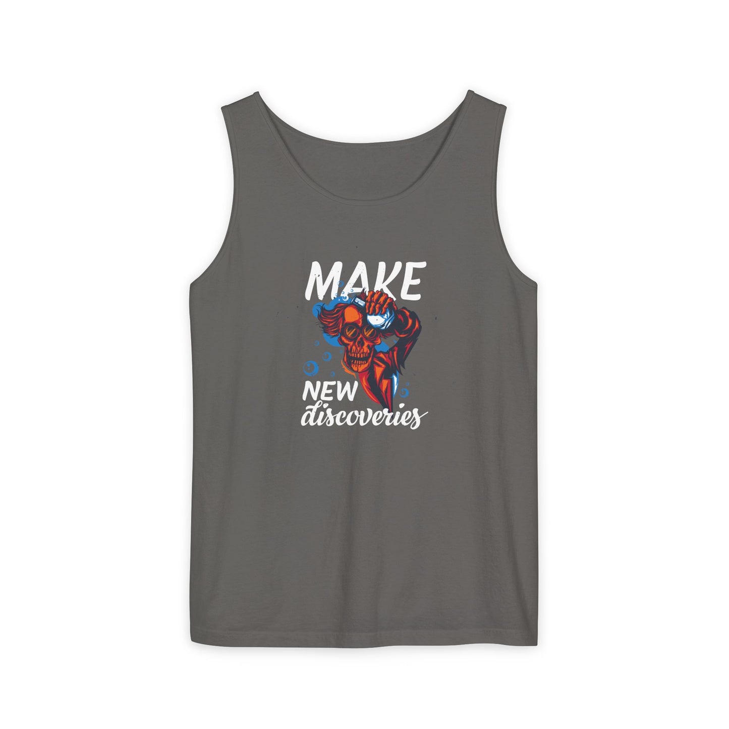 'Make New Discoveries' - Unisex Tank Top