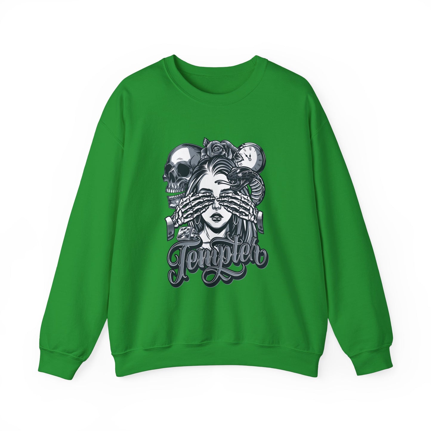 Tempted Skull & Rose Unisex Sweatshirt