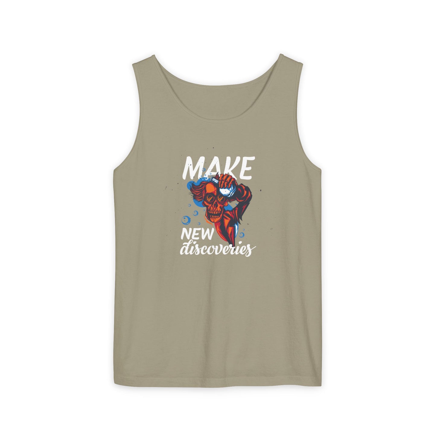 'Make New Discoveries' - Unisex Tank Top