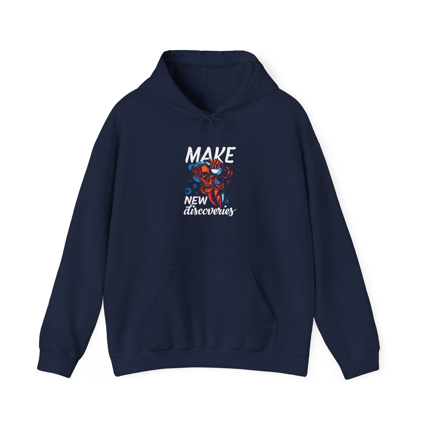 'Make New Discoveries' - Unisex Hoodies