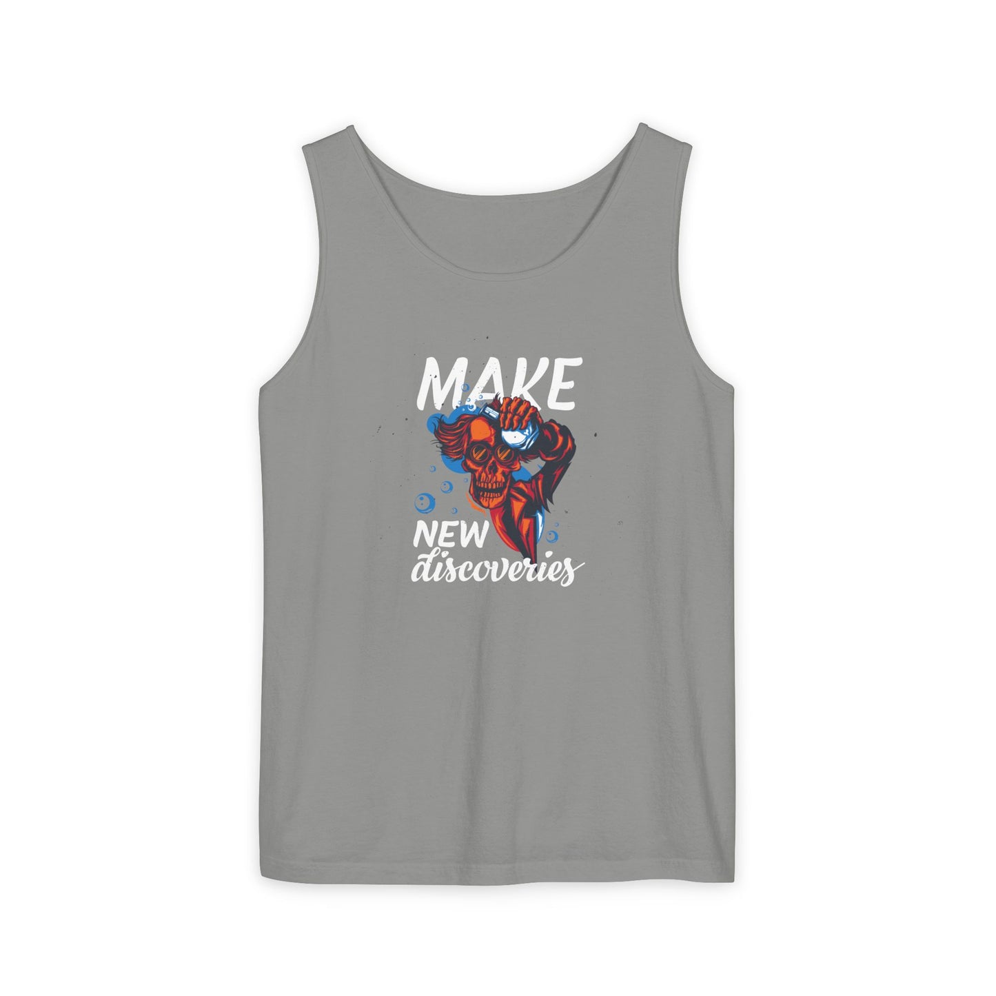 'Make New Discoveries' - Unisex Tank Top
