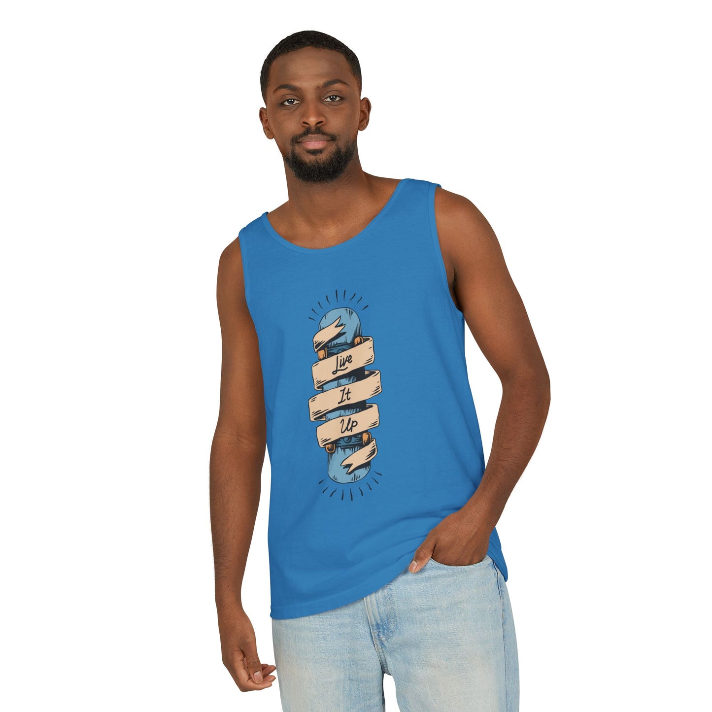 'Live It Up' - Unisex Tank Top