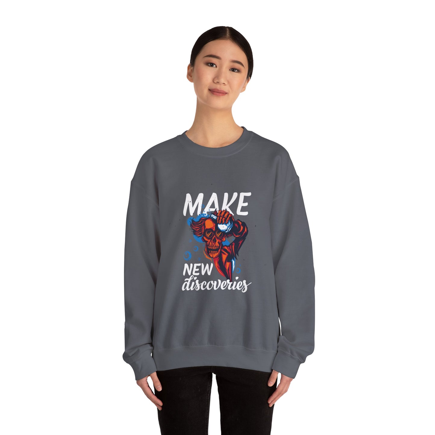 'Make New Discoveries' - Unisex Sweatshirt