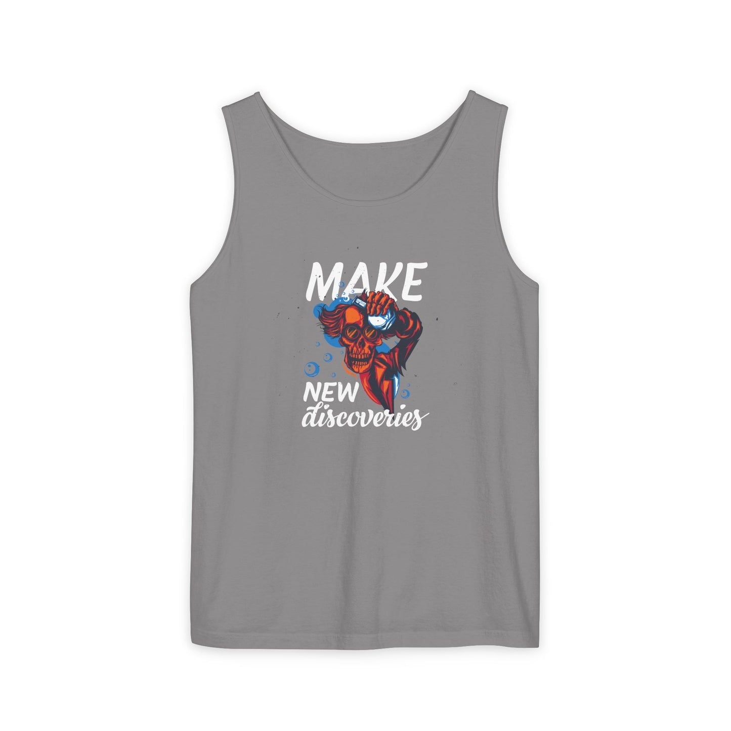 'Make New Discoveries' - Unisex Tank Top