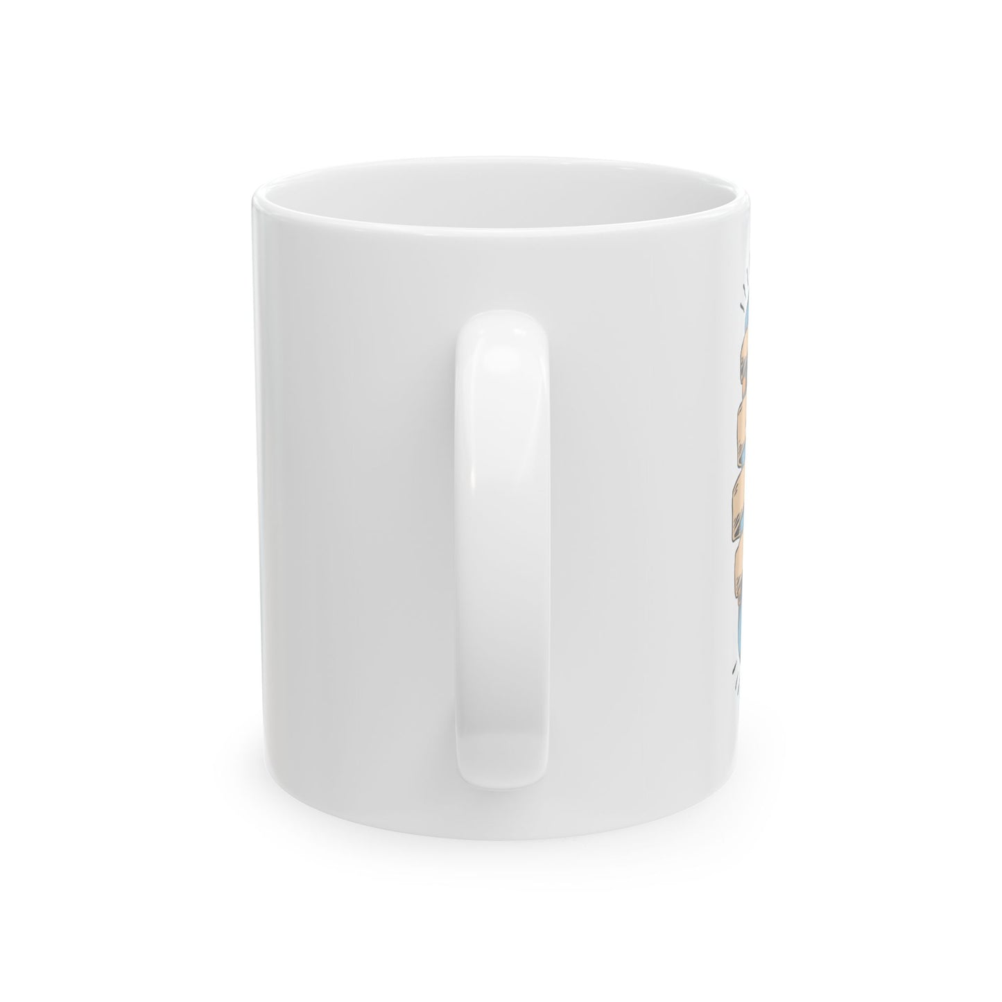 'Live It Up' Ceramic Mug - 11oz & 15oz Coffee Cup