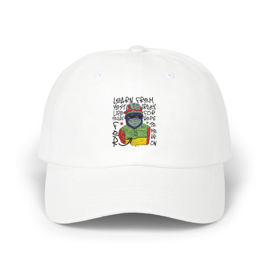 'Learn From Yesterday Life' With Monkey - Unisex Hat