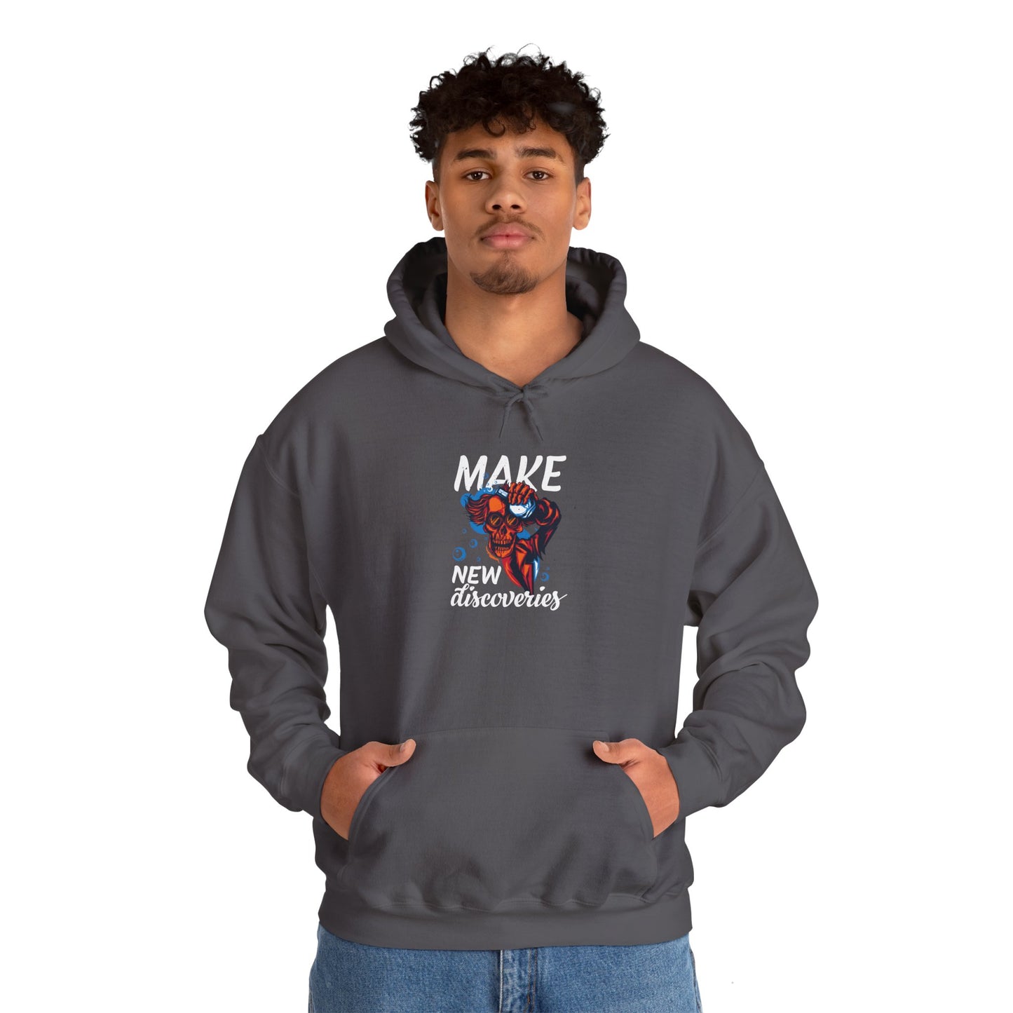 'Make New Discoveries' - Unisex Hoodies