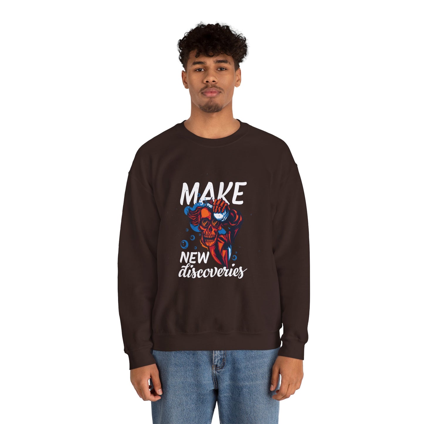 'Make New Discoveries' - Unisex Sweatshirt