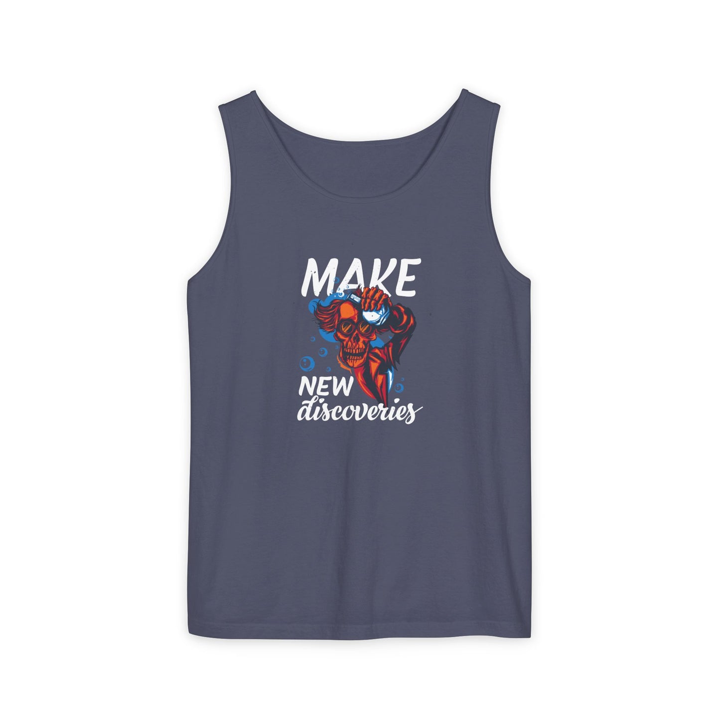 'Make New Discoveries' - Unisex Tank Top