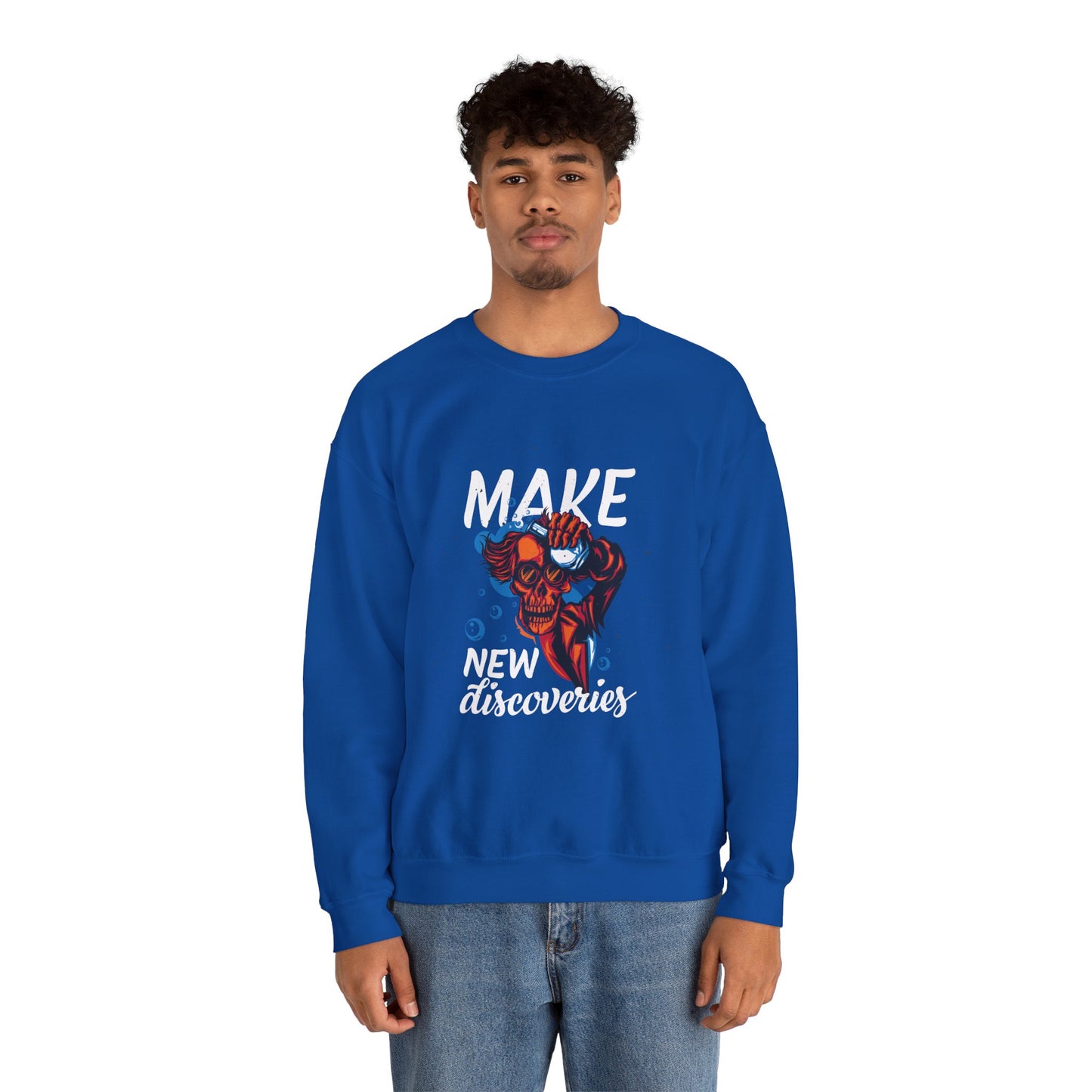 'Make New Discoveries' - Unisex Sweatshirt