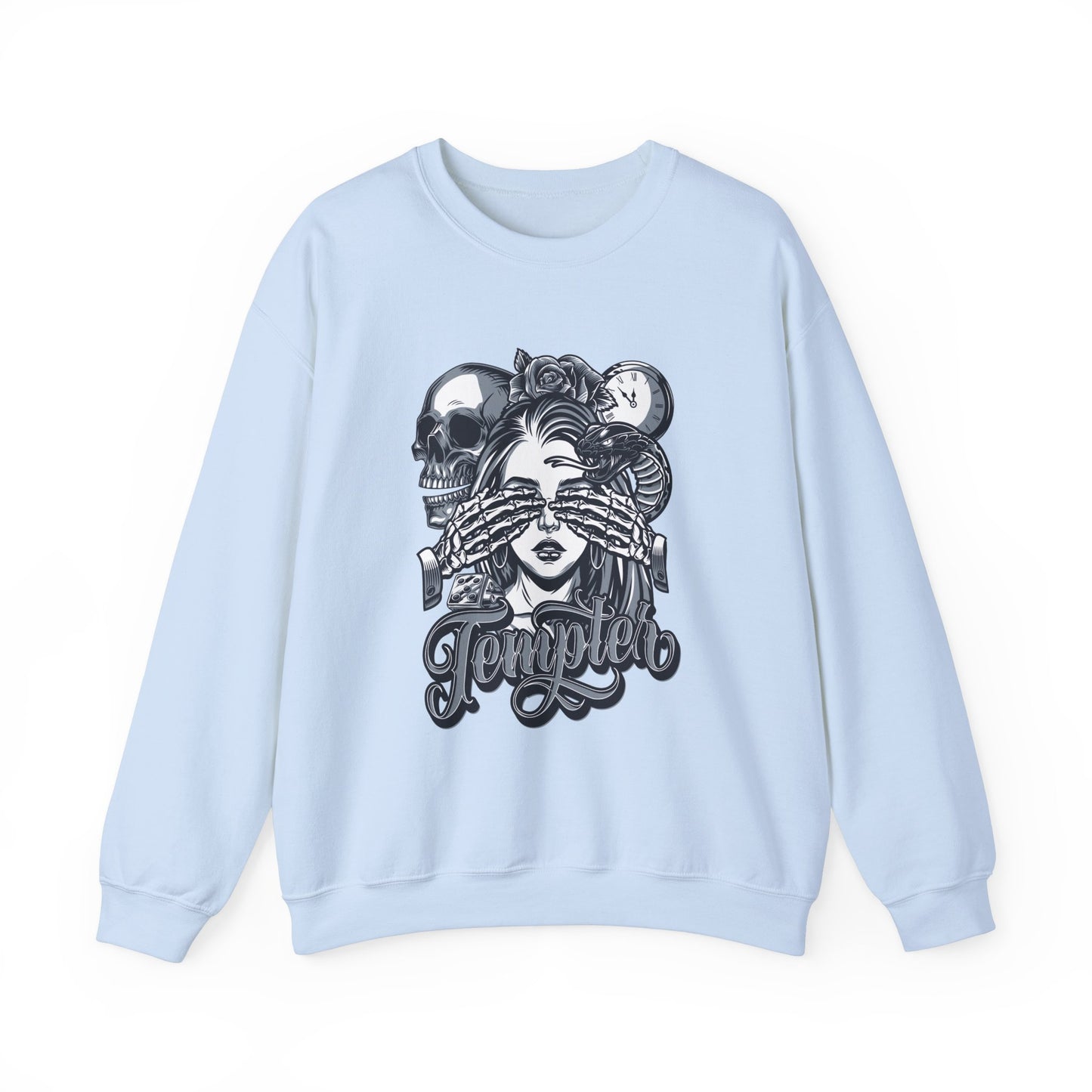 Tempted Skull & Rose Unisex Sweatshirt