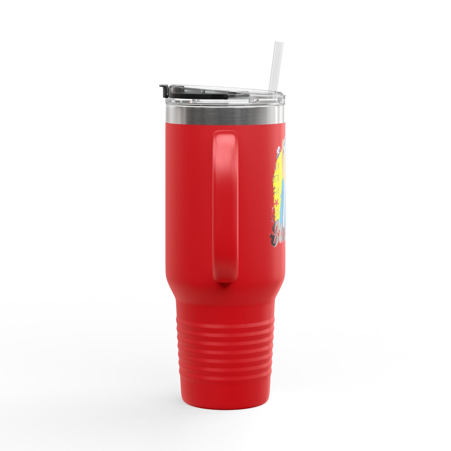 'Stray Real ' 40oz Insulated Travel Tumbler