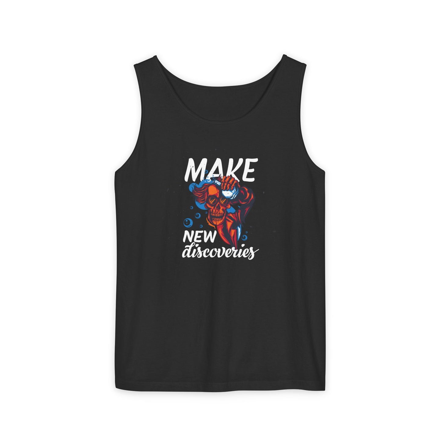 'Make New Discoveries' - Unisex Tank Top