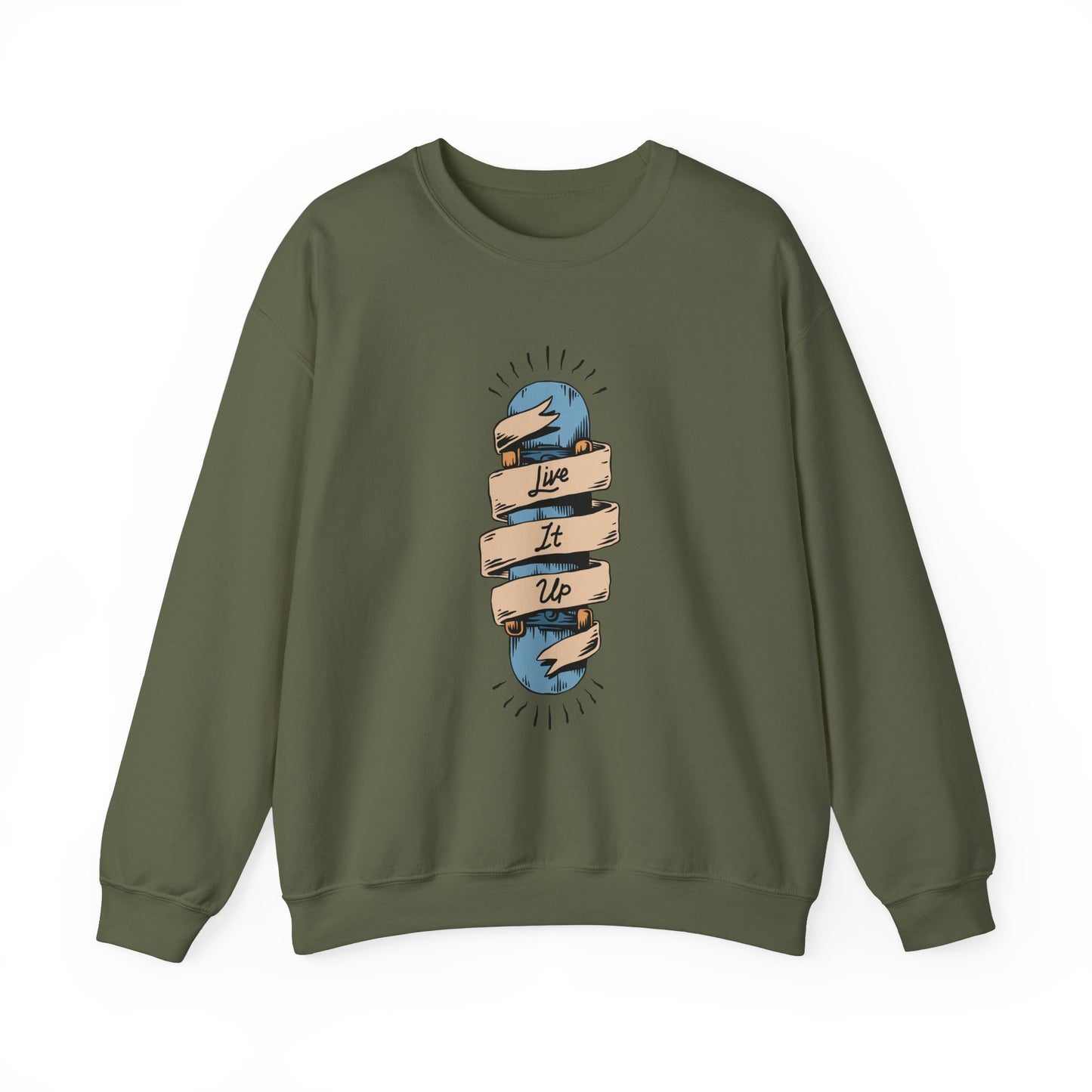 'Live It Up' - Unisex Sweatshirt
