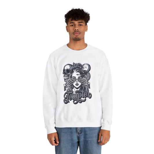 Tempted Skull & Rose Unisex Sweatshirt
