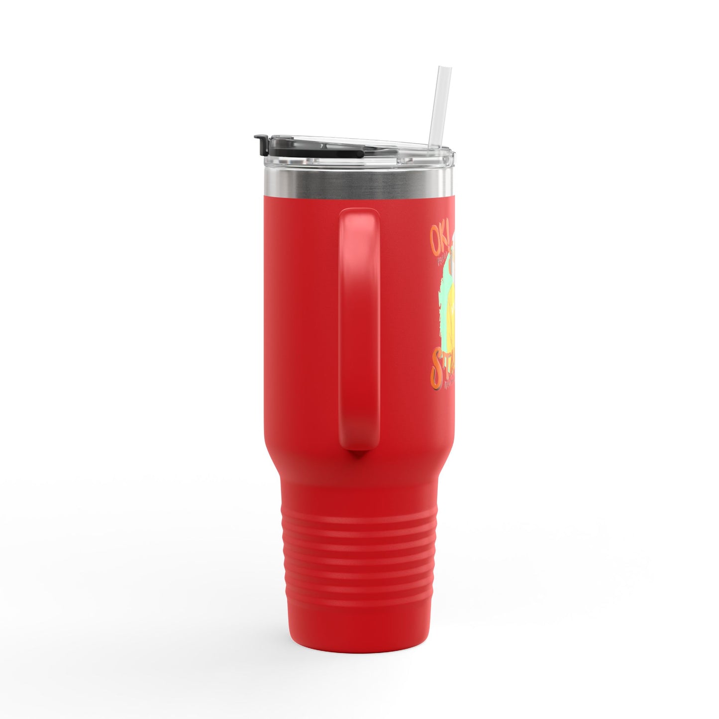 'Ok Stay Cool New York' Monkey 40oz Insulated Travel Tumbler