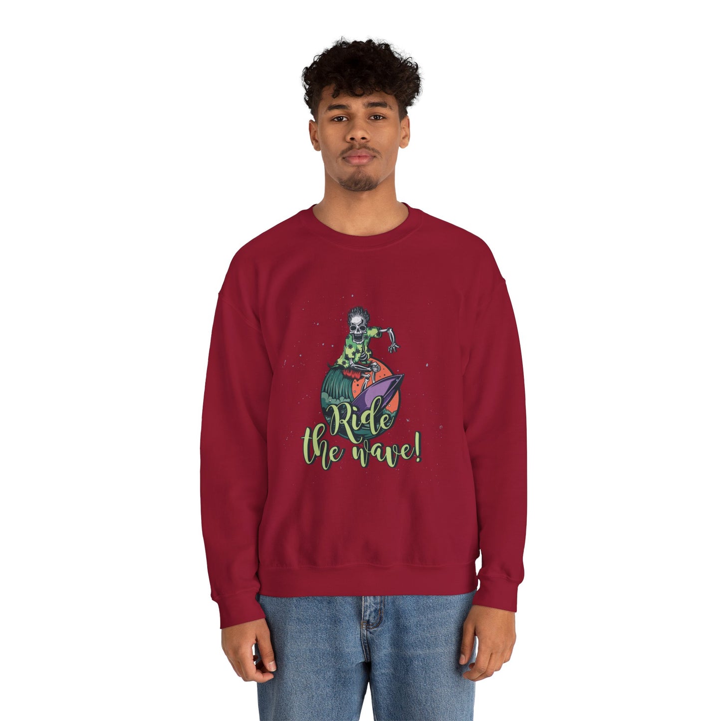 'Ride the Wave!' - Unisex Sweatshirt