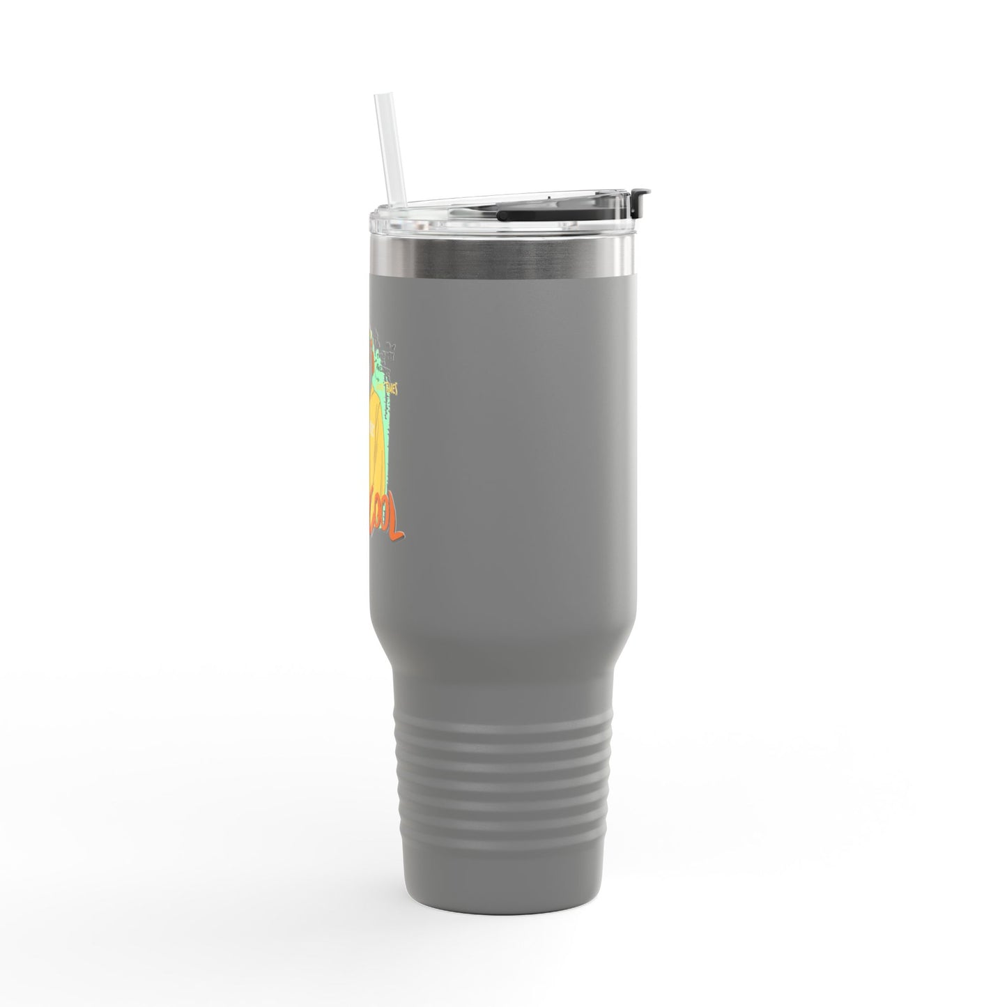 'Ok Stay Cool New York' Monkey 40oz Insulated Travel Tumbler