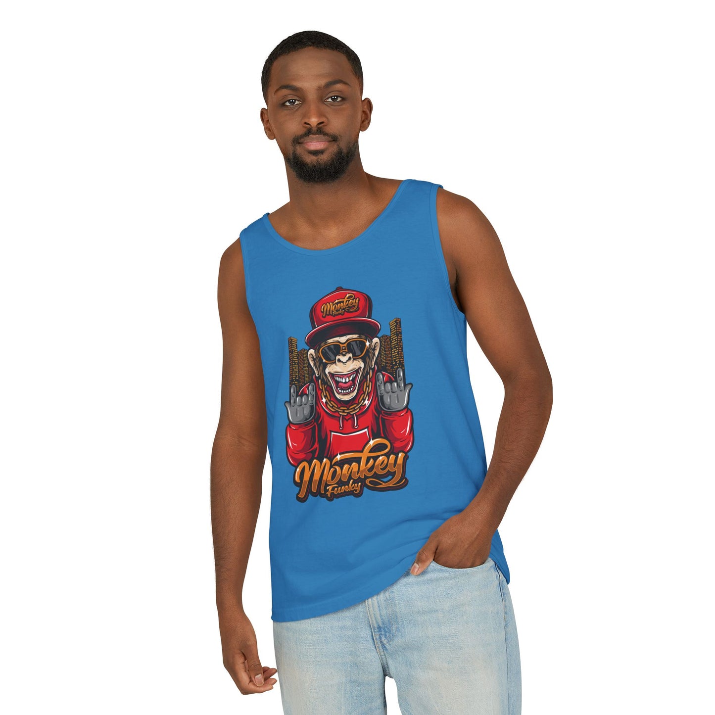 'Monkey Funky' - Unisex Tank Top