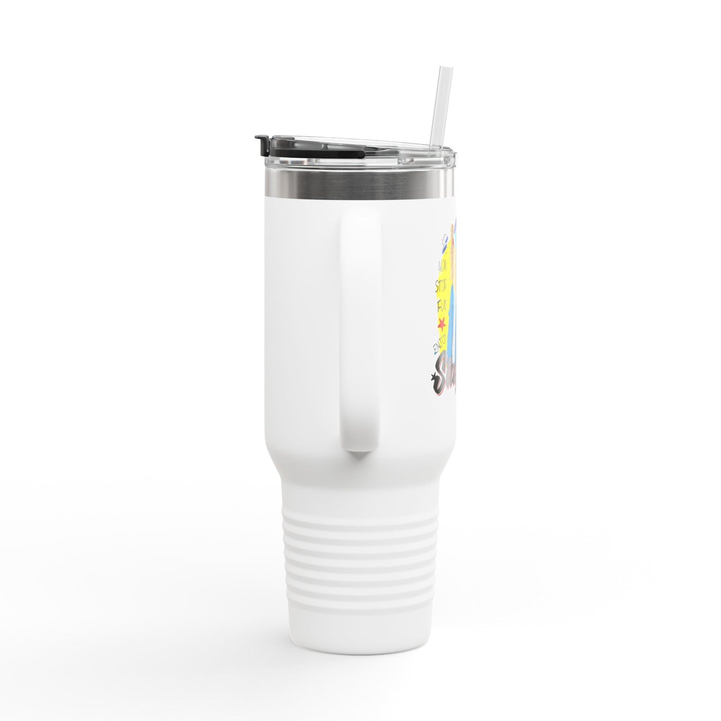 'Stray Real ' 40oz Insulated Travel Tumbler