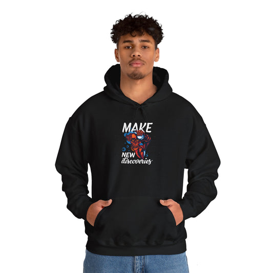 'Make New Discoveries' - Unisex Hoodies