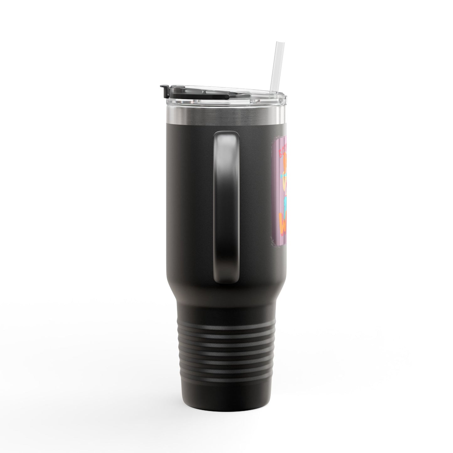 'Born to Be Wild ' 40oz Insulated Travel Tumbler