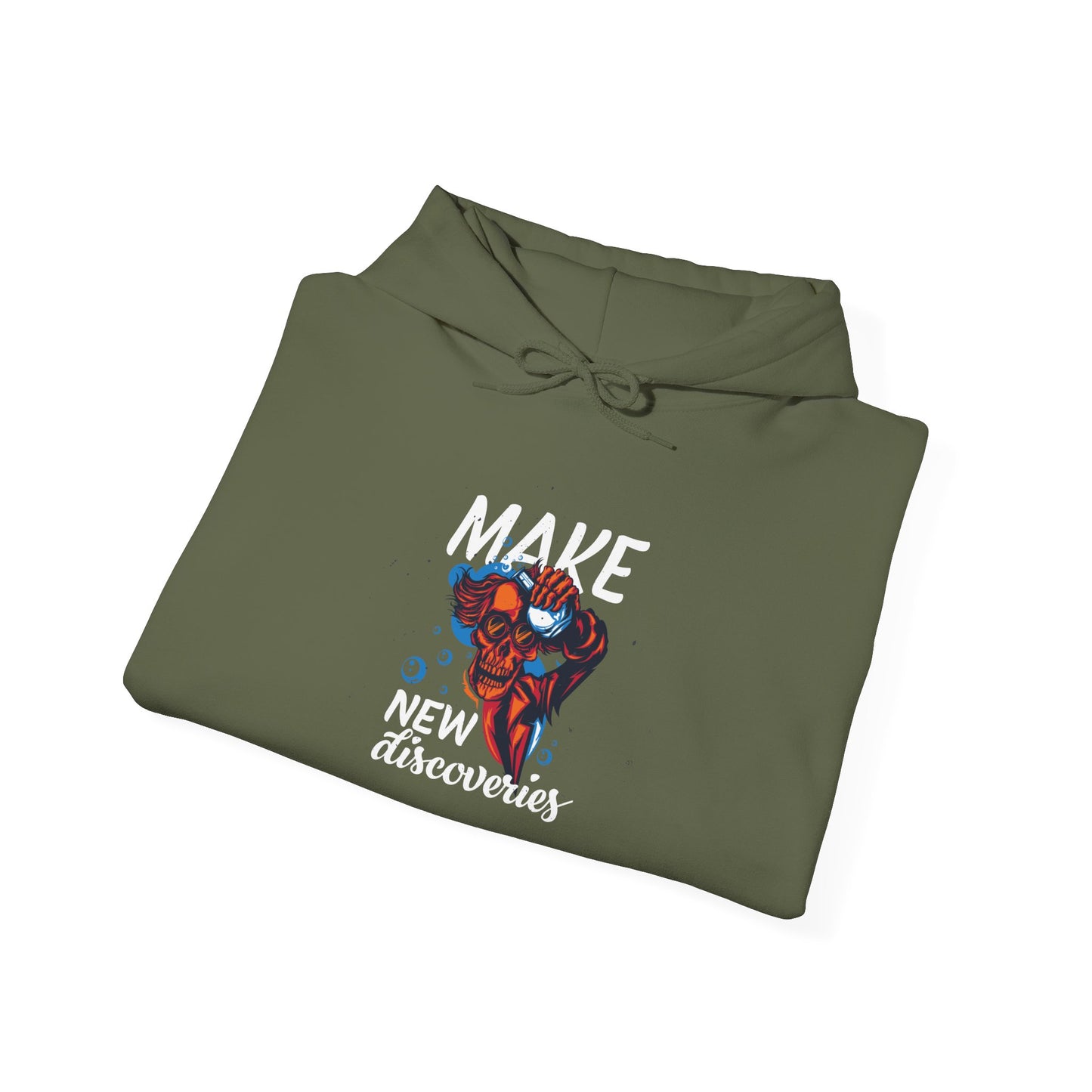 'Make New Discoveries' - Unisex Hoodies