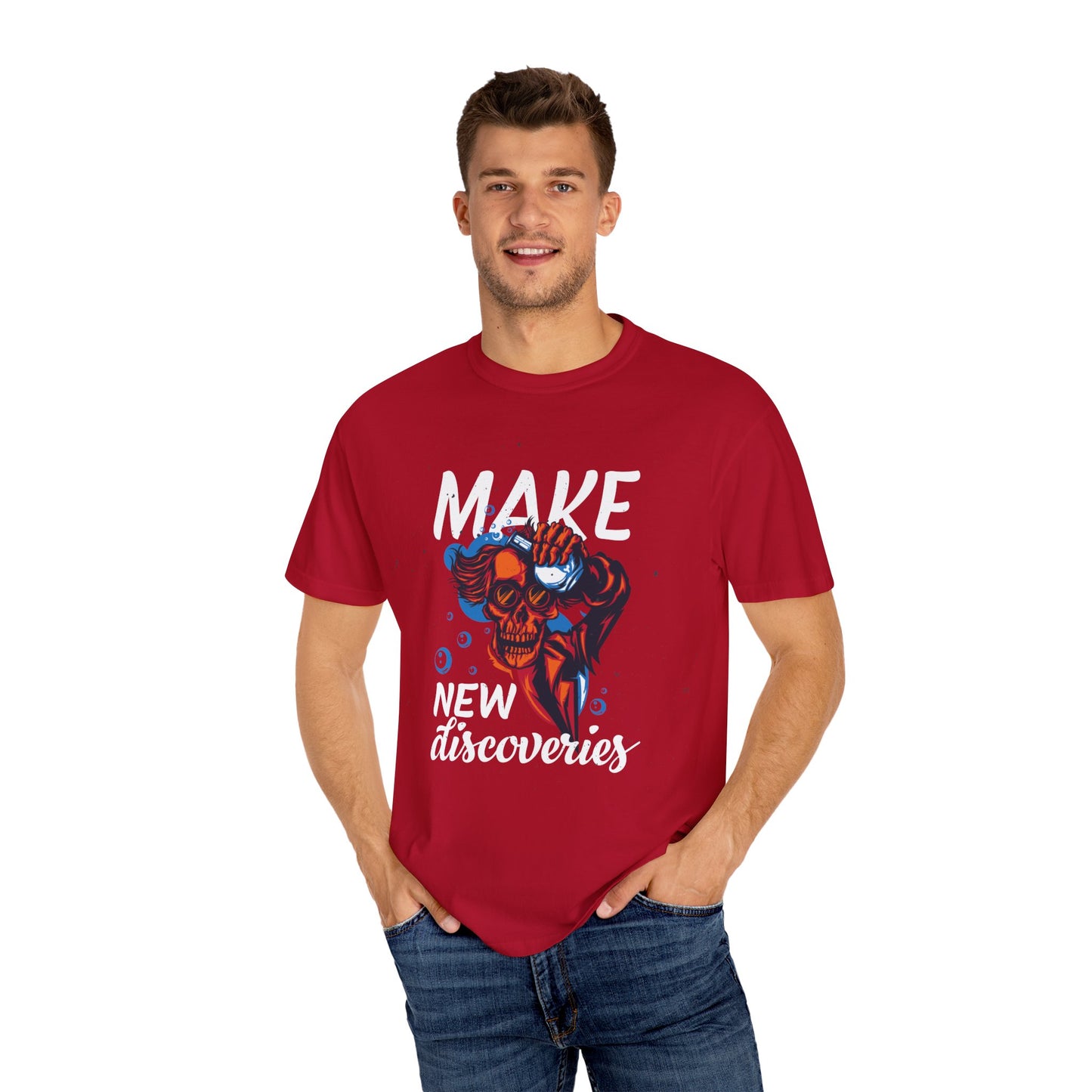 Make New Discoveries' - Unisex T-Shirt