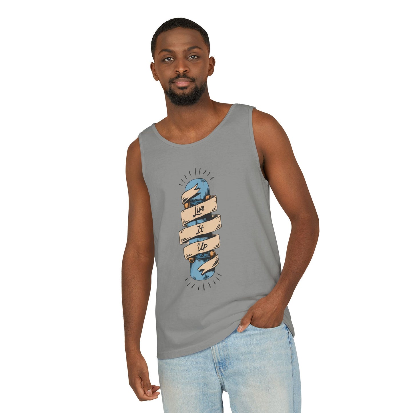 'Live It Up' - Unisex Tank Top