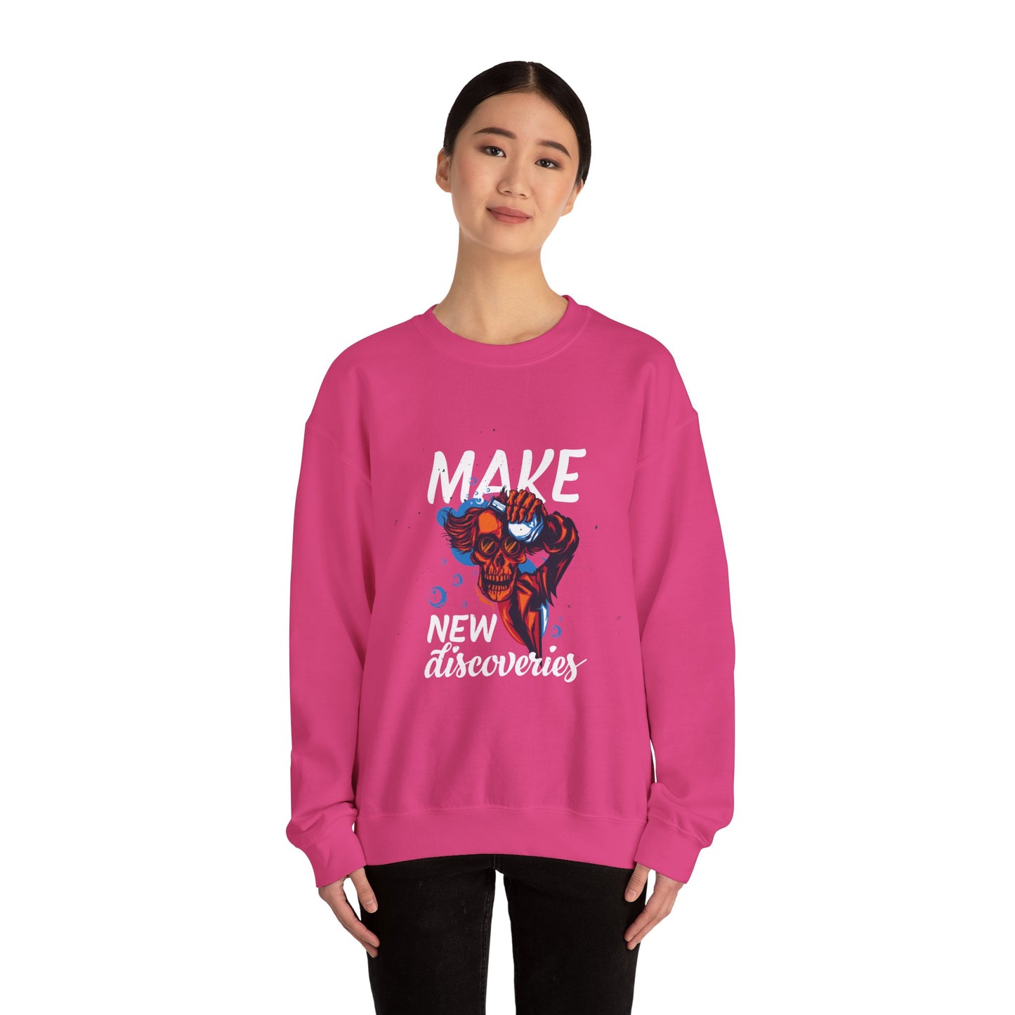 'Make New Discoveries' - Unisex Sweatshirt