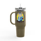 'Stray Real ' 40oz Insulated Travel Tumbler