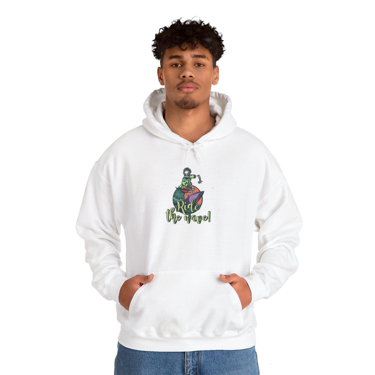 'Ride the Wave!' - Unisex hoodies
