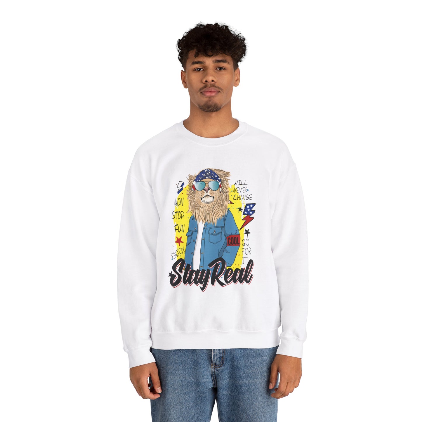 'Stray Real ' - Unisex Sweatshirt