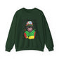 'Learn From Yesterday Life' With Monkey - Unisex Sweatshirt