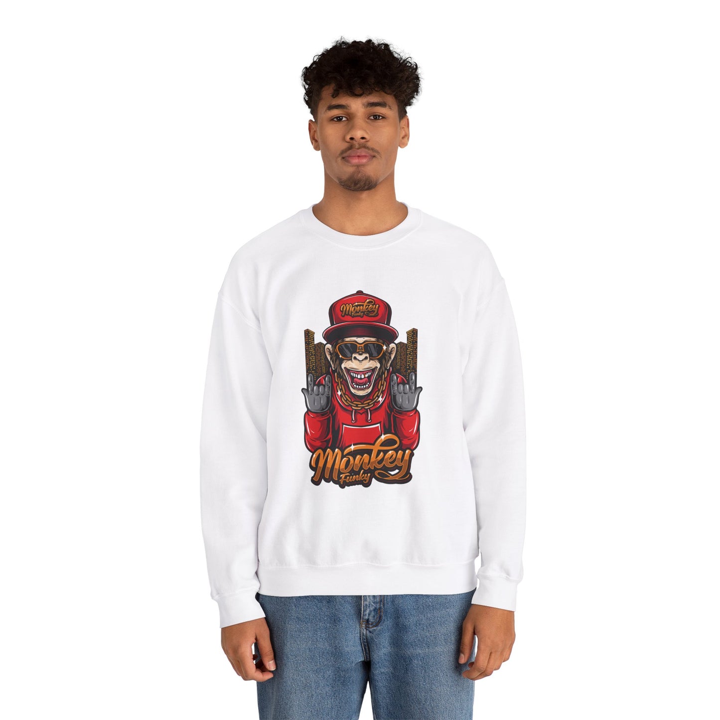'Monkey Funky' - Unisex Sweatshirt