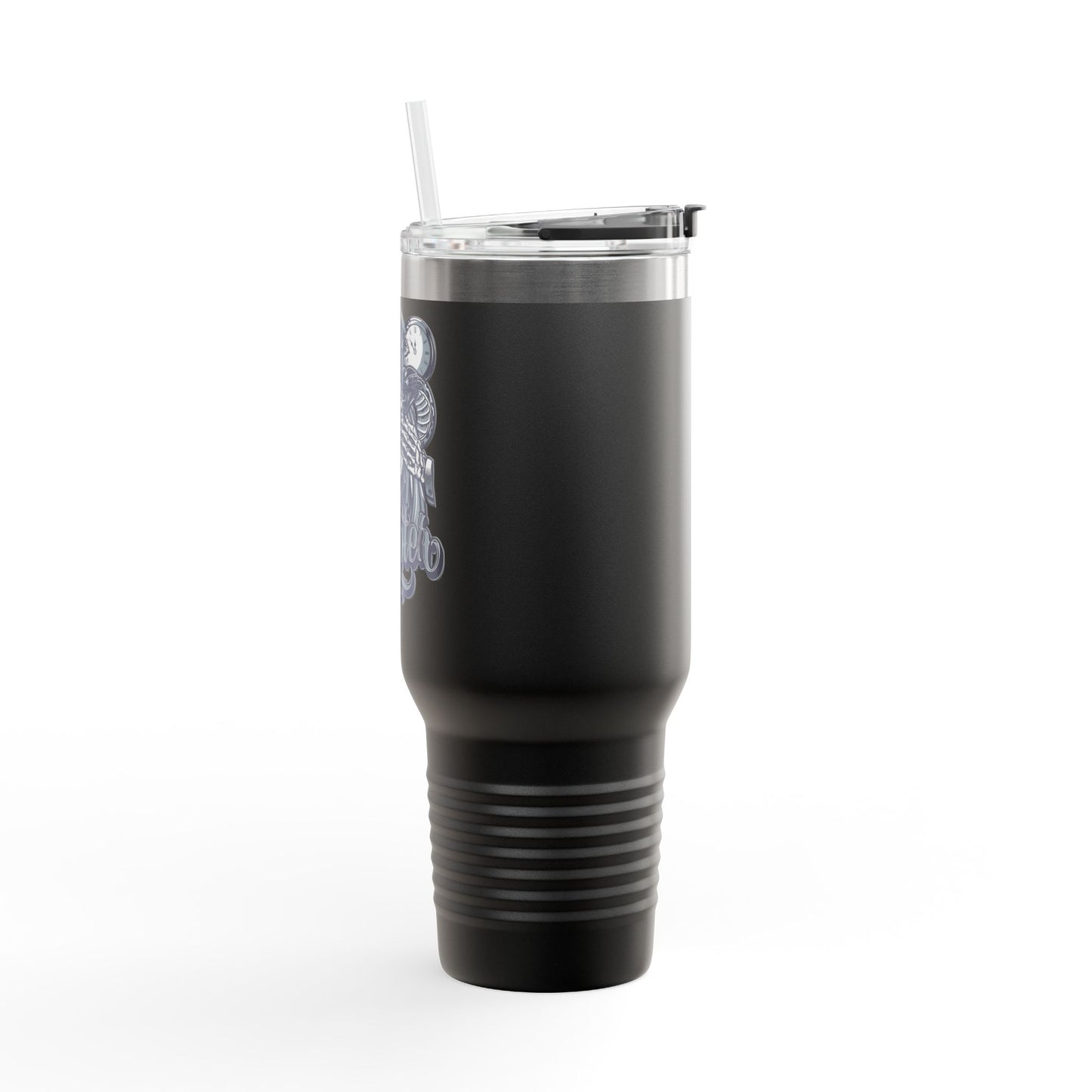 'Tempted Skull & Rose' 40oz Insulated Travel Tumbler