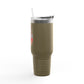 'Monkey Funky' 40oz Insulated Travel Tumbler