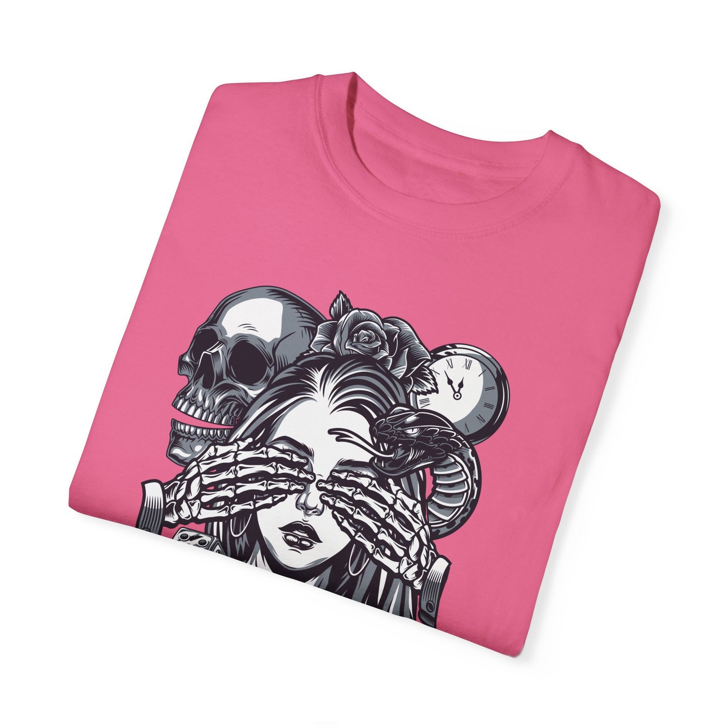 'Tempted' Skull & Rose - Unisex T-Shirt