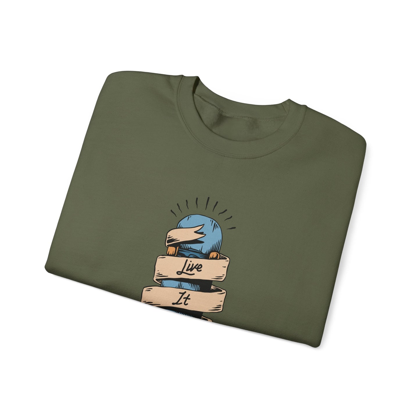 'Live It Up' - Unisex Sweatshirt