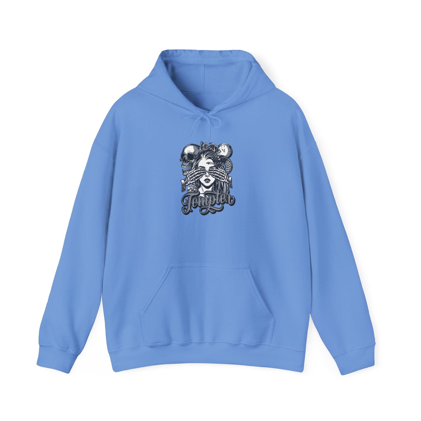 'Tempted Skull & Rose' - Unisex hoodies