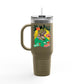 'Be Wild' 40oz Insulated Travel Tumbler