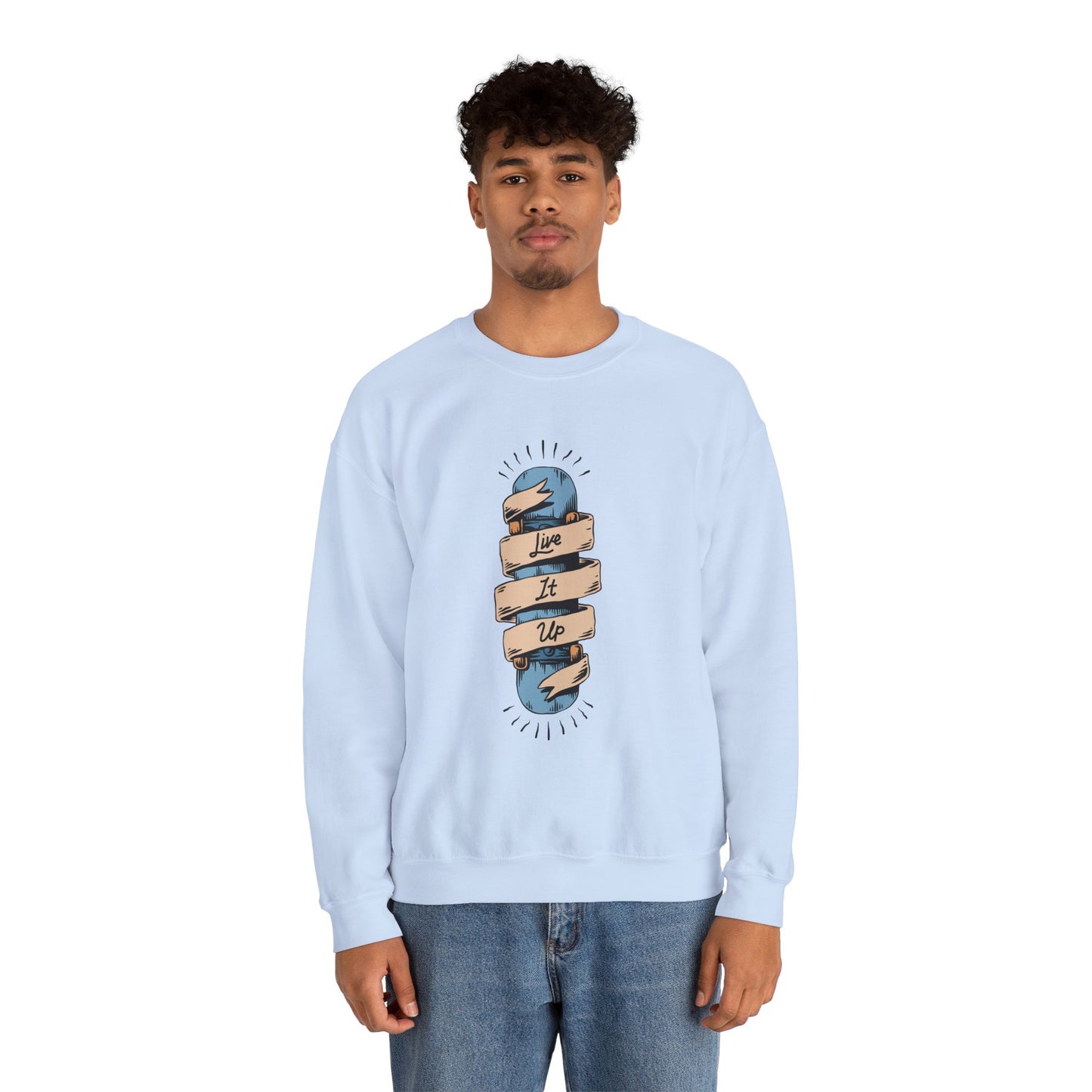 'Live It Up' - Unisex Sweatshirt